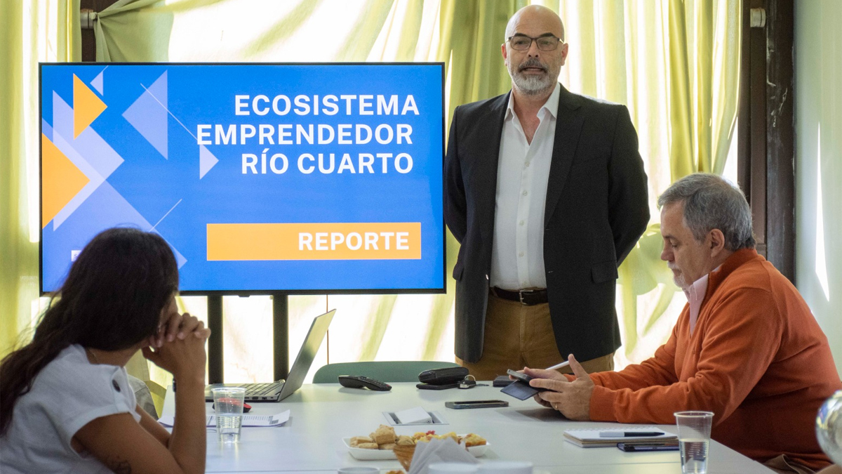 Promueven un estudio para impulsar el ecosistema emprendedor de Río Cuarto