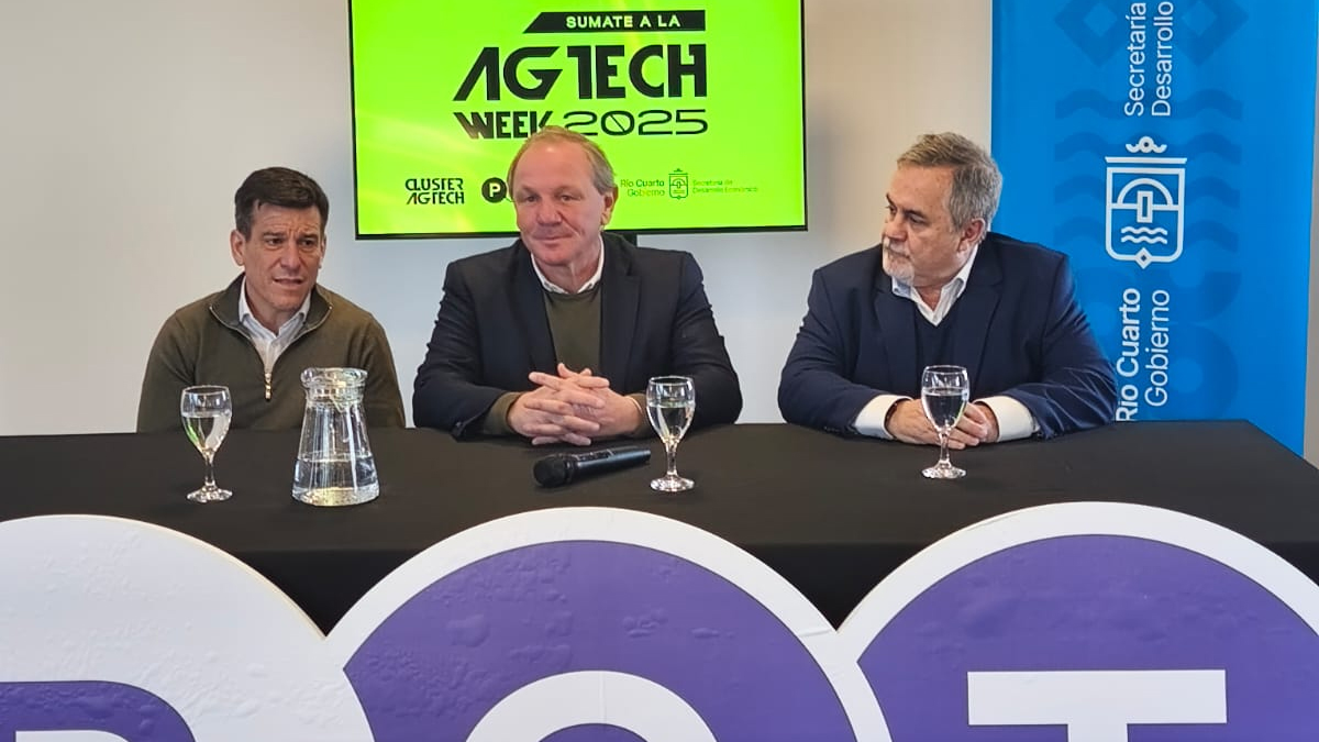 Presentaron la AgTech Week 2025: reunirá a referentes internacionales los días 12 y 13 de agosto