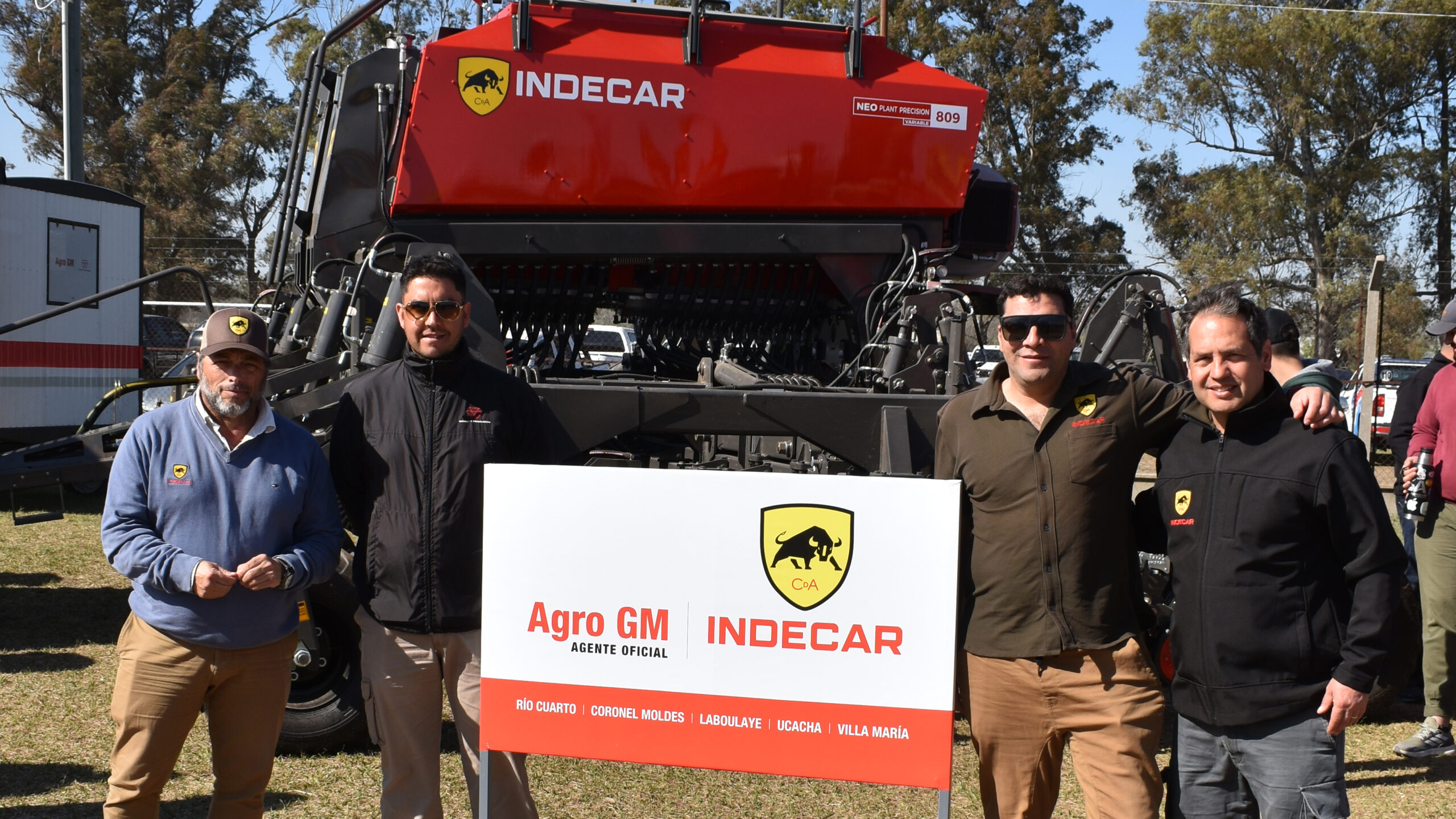 Junto a Agro GM, Indecar presentó su innovadora sembradora con sistema Air Drill