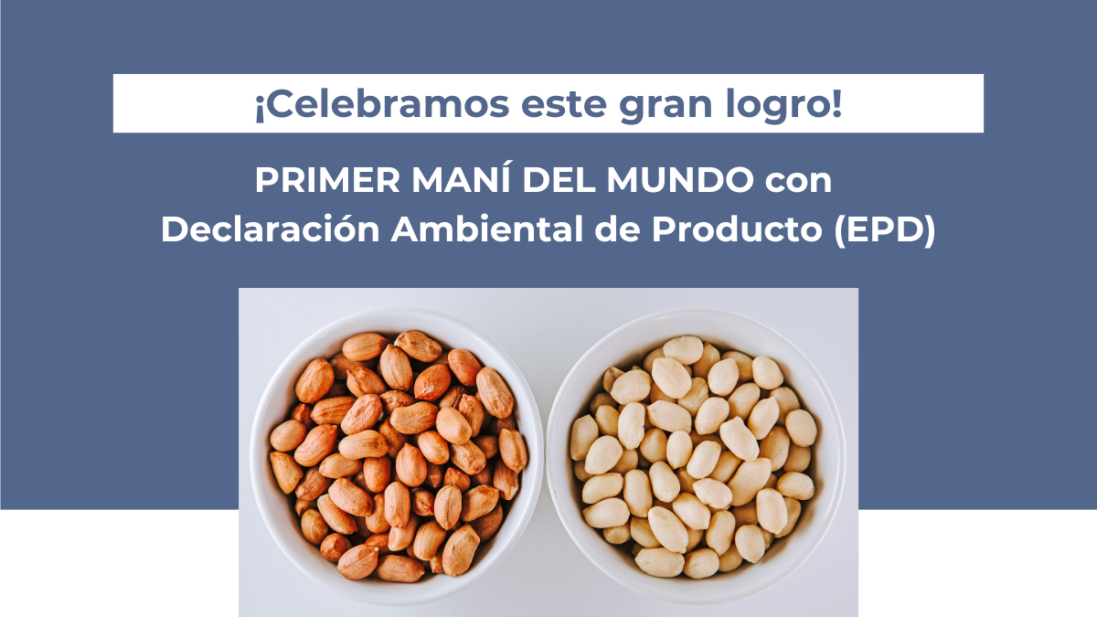 Gastaldi Hnos., primera empresa del mundo en certificar ambientalmente su producción de maní